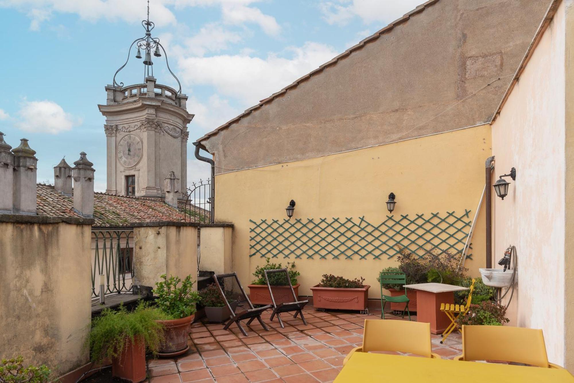Apartament Clock Terrace House Rzym Zewnętrze zdjęcie